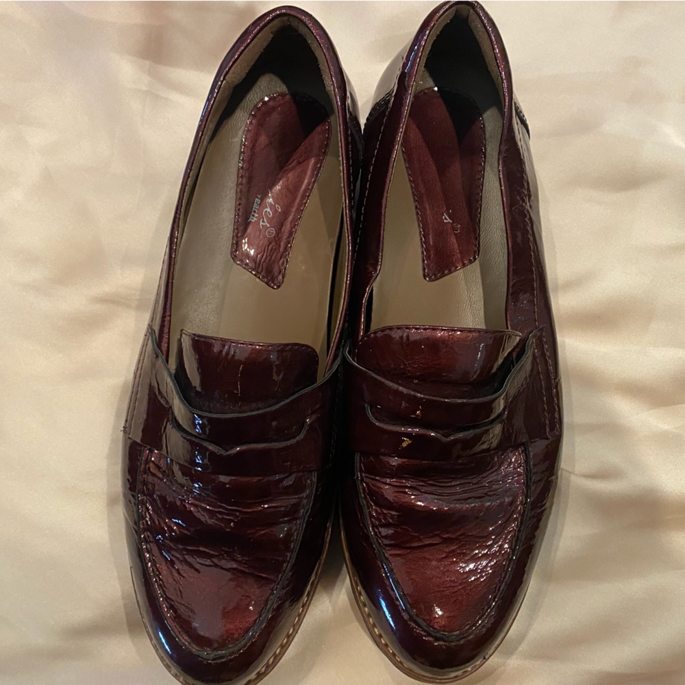 Braga leather penny loafers